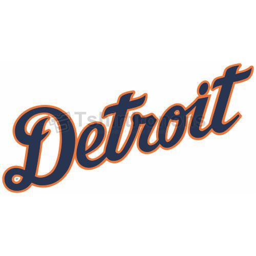 Detroit Tigers T-shirts Iron On Transfers N1574 - Click Image to Close